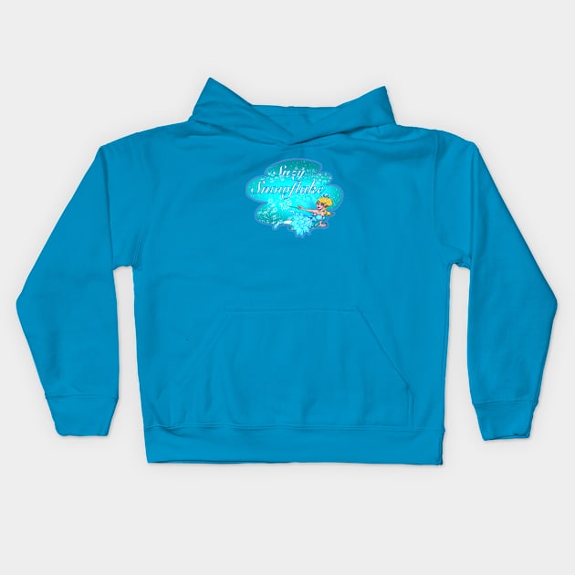 Suxy Snowflake Kids Hoodie by Biomek